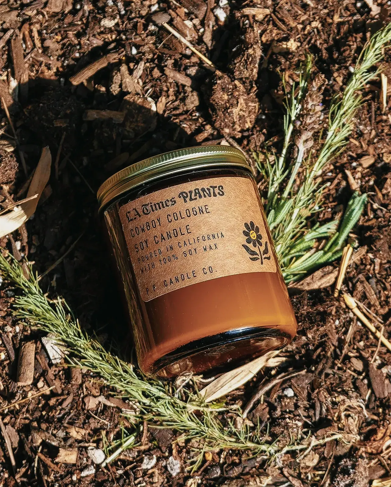 Limited edition trio of non-toxic candles inspired by native California flora