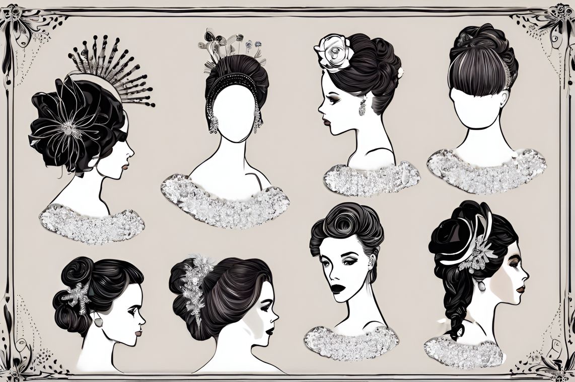 Hair accessories for prom
